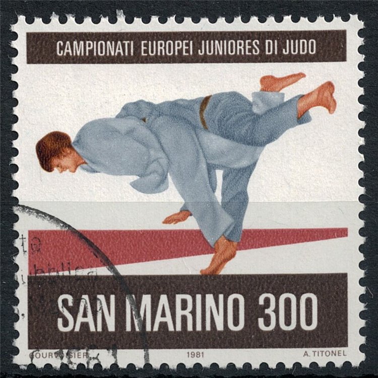 SAN MARINO 1981 US Judo Championships