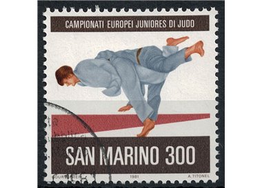 SAN MARINO 1981 US Judo Championships