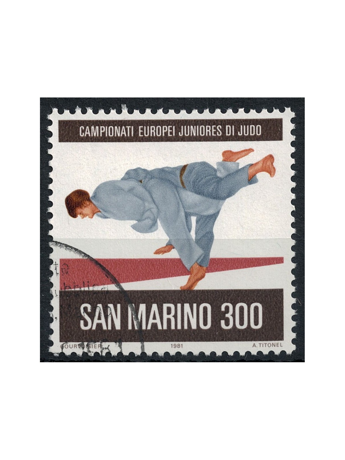 SAN MARINO 1981 US Judo Championships