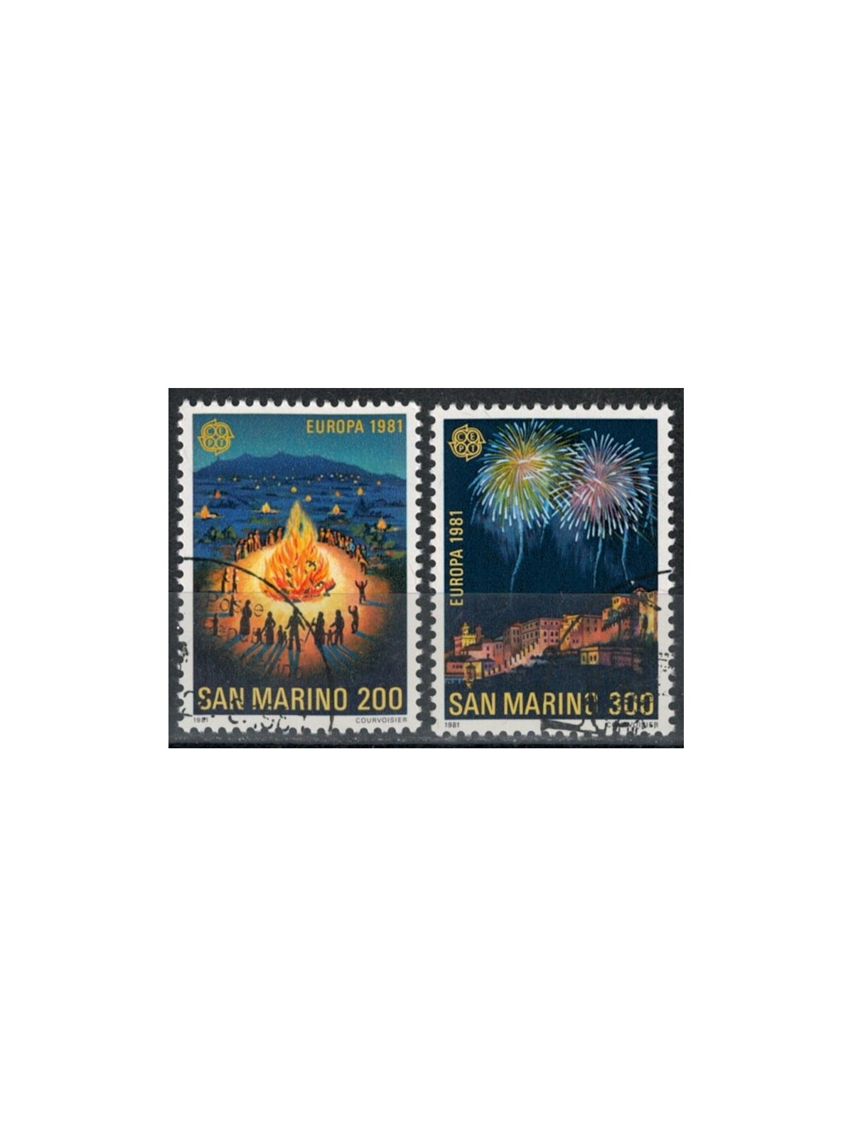 SAN MARINO 1981 Europa 2v us