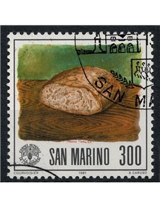 SAN MARINO 1981 Giornata dell'alimentazione us