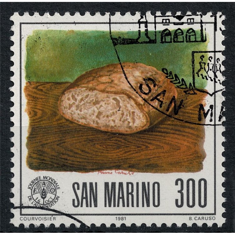 SAN MARINO 1981 Giornata dell'alimentazione us