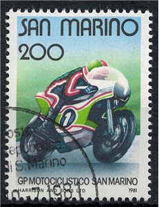 SAN MARINO 1981 US Motorcycle Grand Prix
