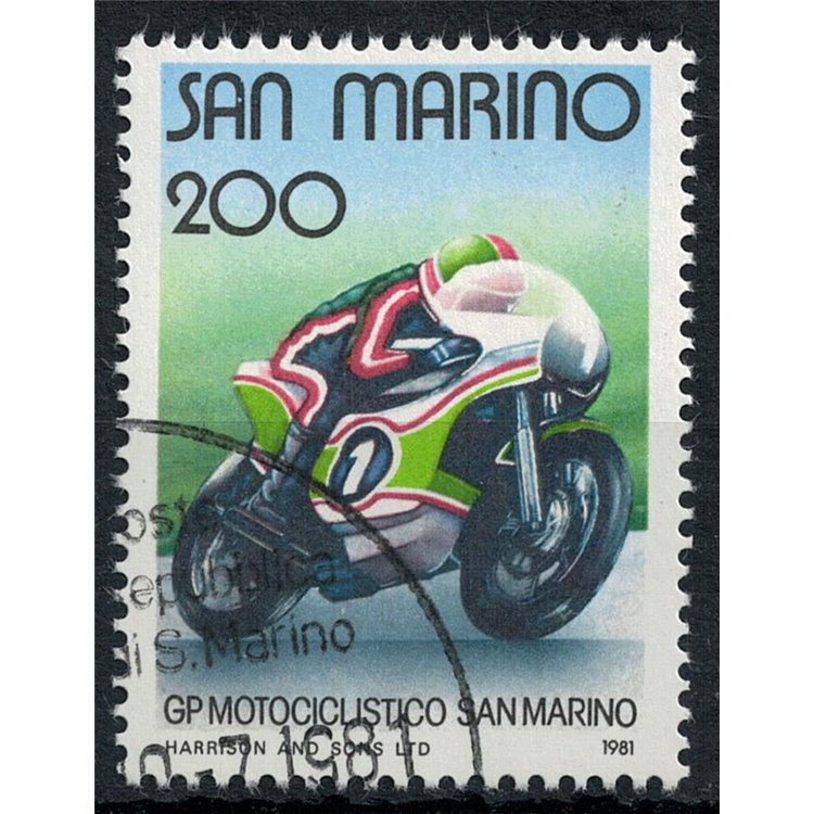 SAN MARINO 1981 US Motorcycle Grand Prix