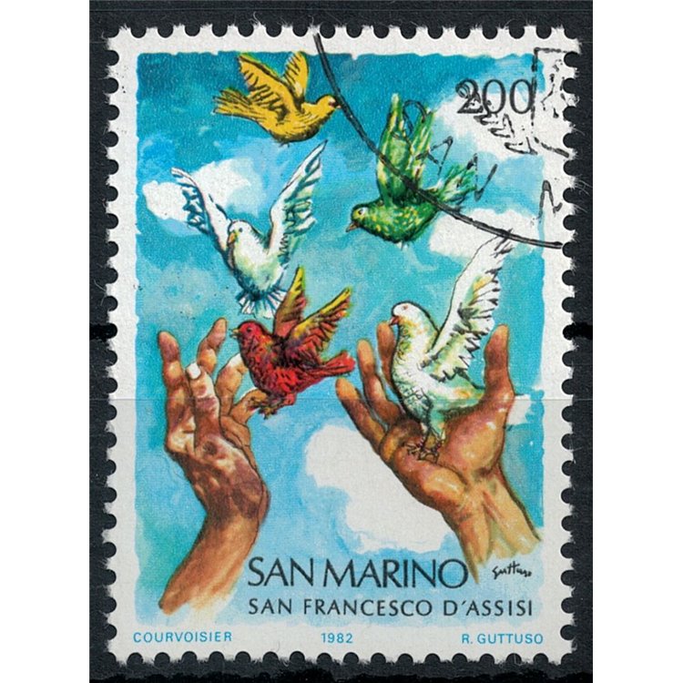 SAN MARINO 1982 San Francesco d'Assisi us
