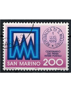 SAN MARINO 1982 First US postal stationery