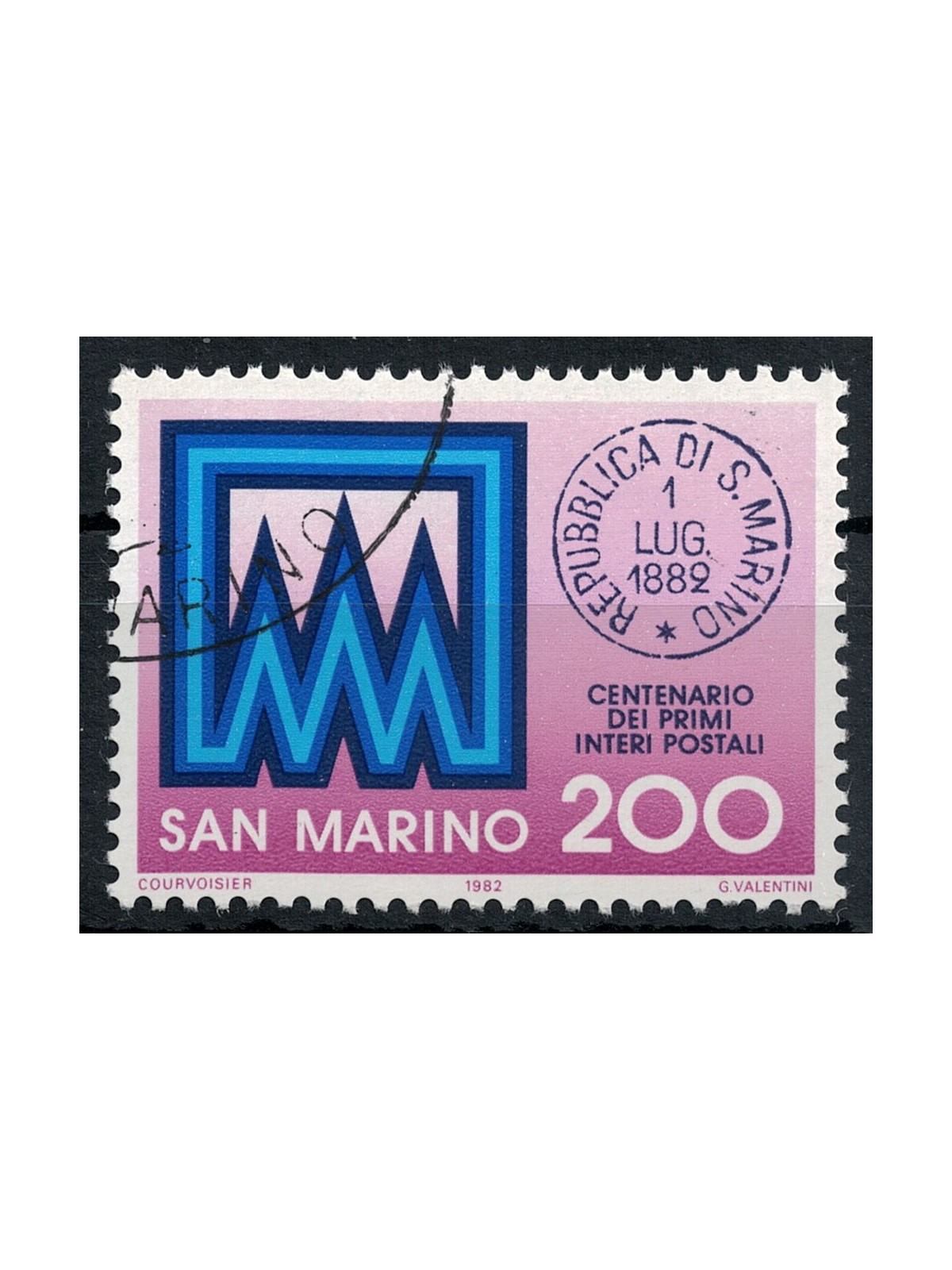 SAN MARINO 1982 Primi interi postali us