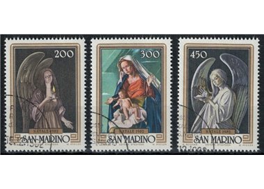 SAN MARINO 1982 Natale 3v us