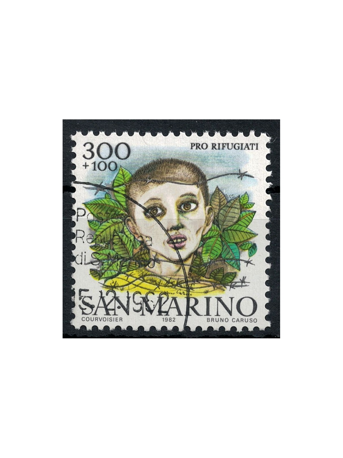 SAN MARINO 1982 Pro rifugiati us