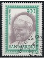 SAN MARINO 1982 Visita del Papa us