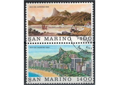 SAN MARINO 1983 Views of Rio de Janeiro 2v us