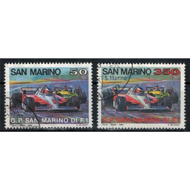 SAN MARINO 1983 Formula One Grand Prix 2v us