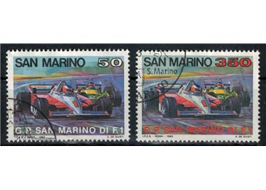SAN MARINO 1983 Formula One Grand Prix 2v us