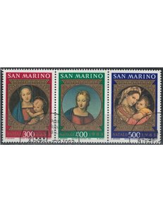 SAN MARINO 1983 Natale 3v us