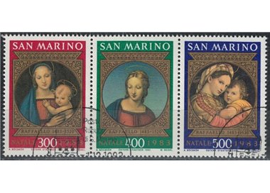 SAN MARINO 1983 Natale 3v us