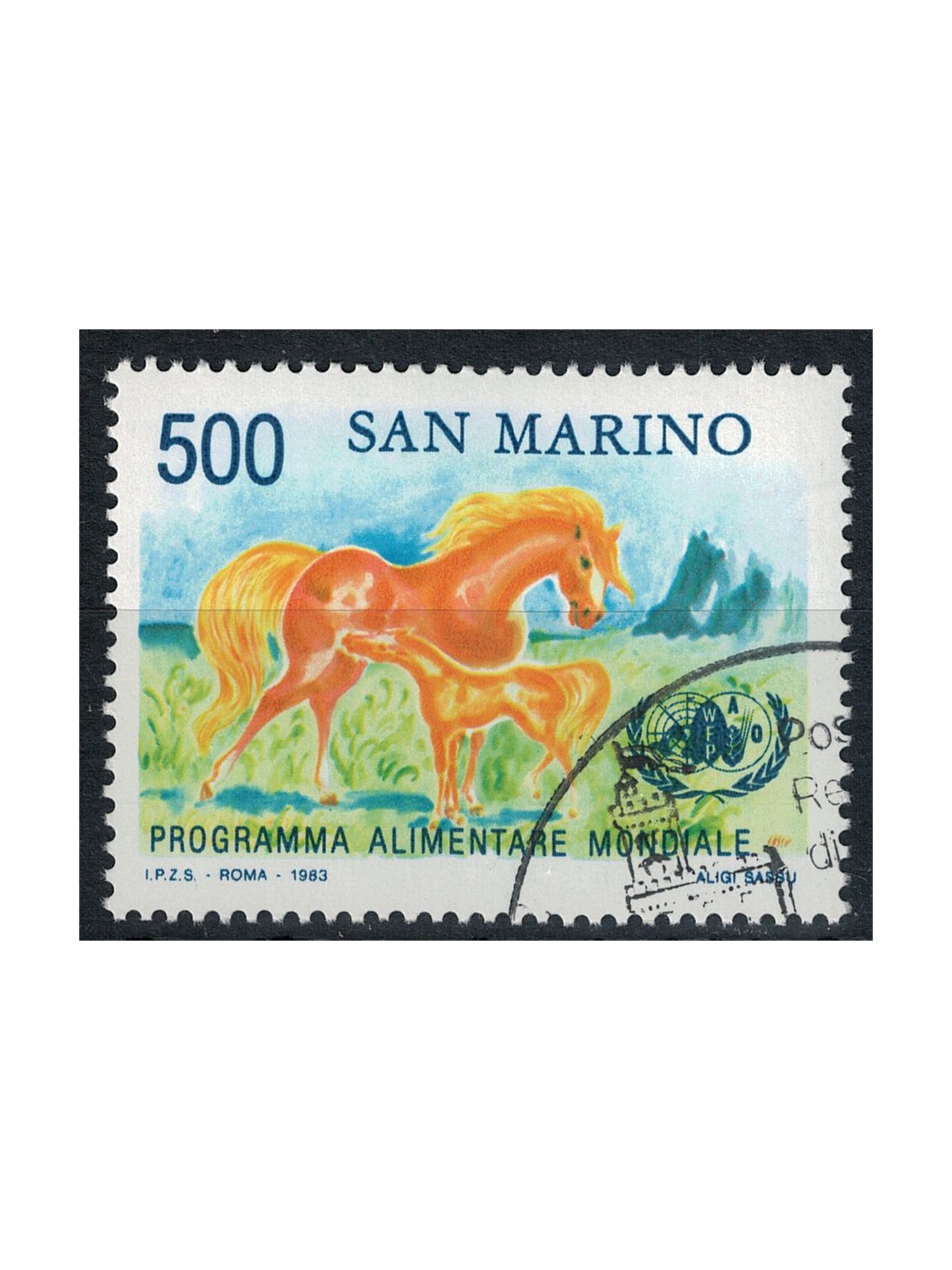 SAN MARINO 1983 World Food Programme us