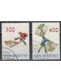 SAN MARINO 1984 Sbandieratori 2v us