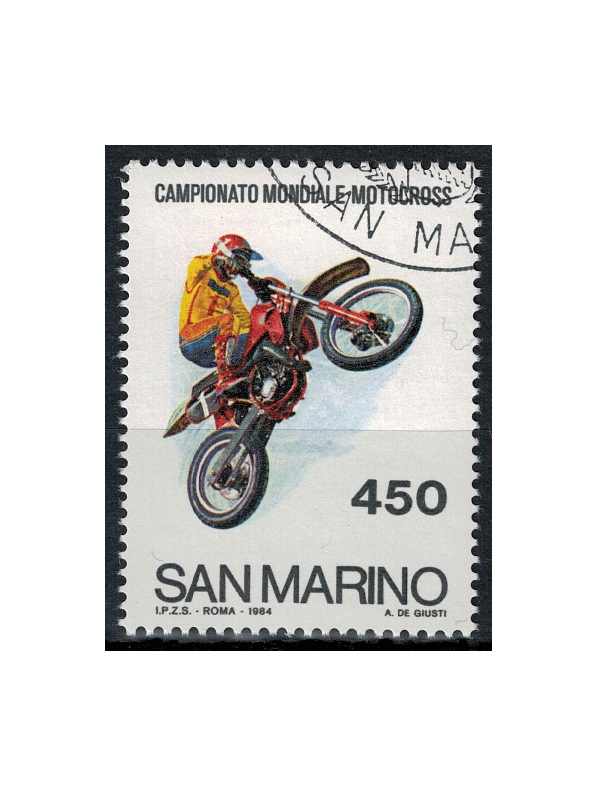 SAN MARINO 1984 Campionato di motocross us