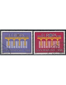 SAN MARINO 1984 Europa 2v us
