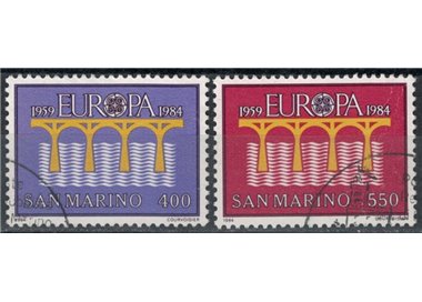 SAN MARINO 1984 Europa 2v us