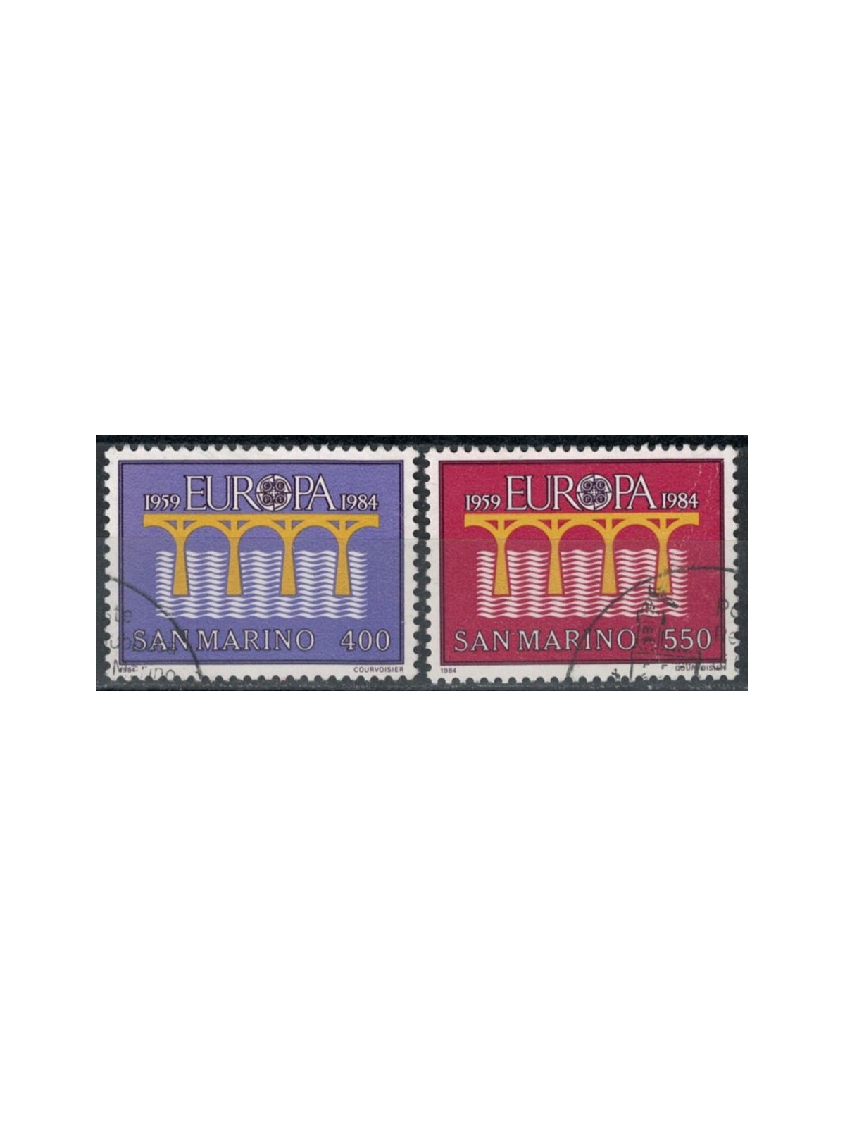 SAN MARINO 1984 Europa 2v us