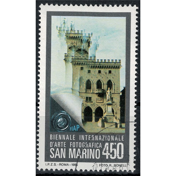 SAN MARINO 1985 Biennial of photographic art us