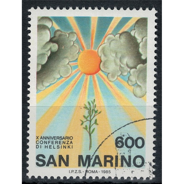 SAN MARINO 1985 Conferenza di Helsinki us