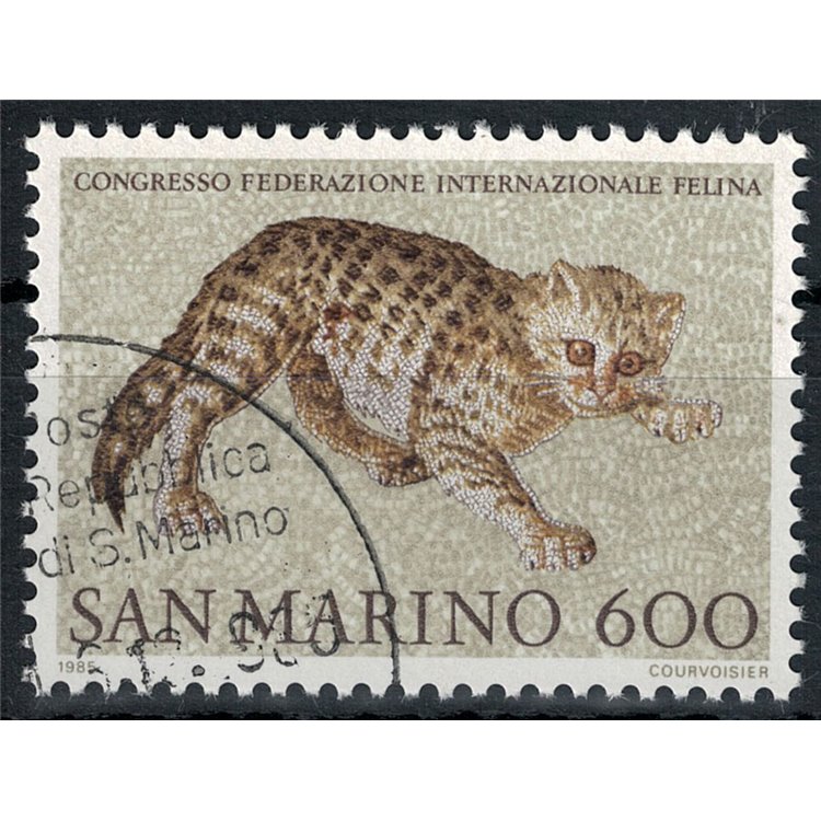 SAN MARINO 1985 Federazione Internazionale Felina us