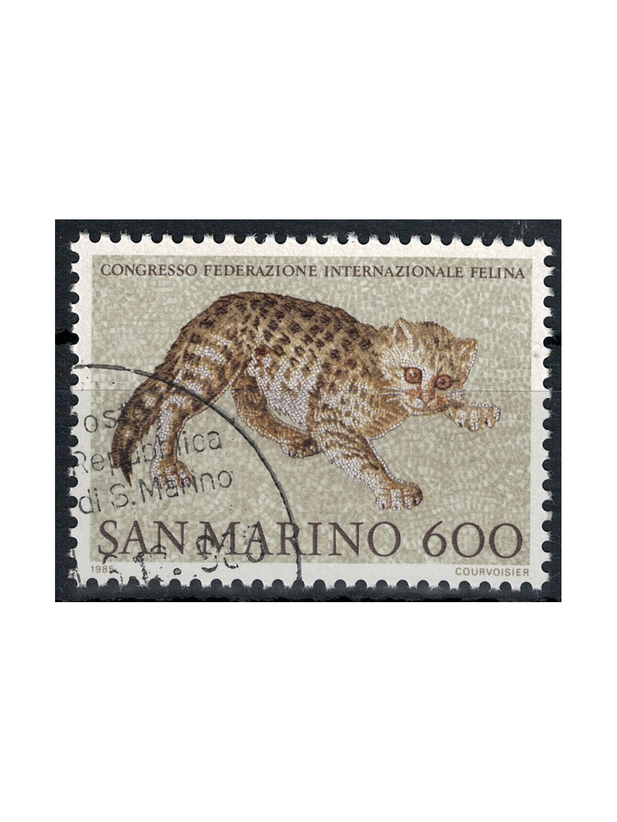 SAN MARINO 1985 Federazione Internazionale Felina us