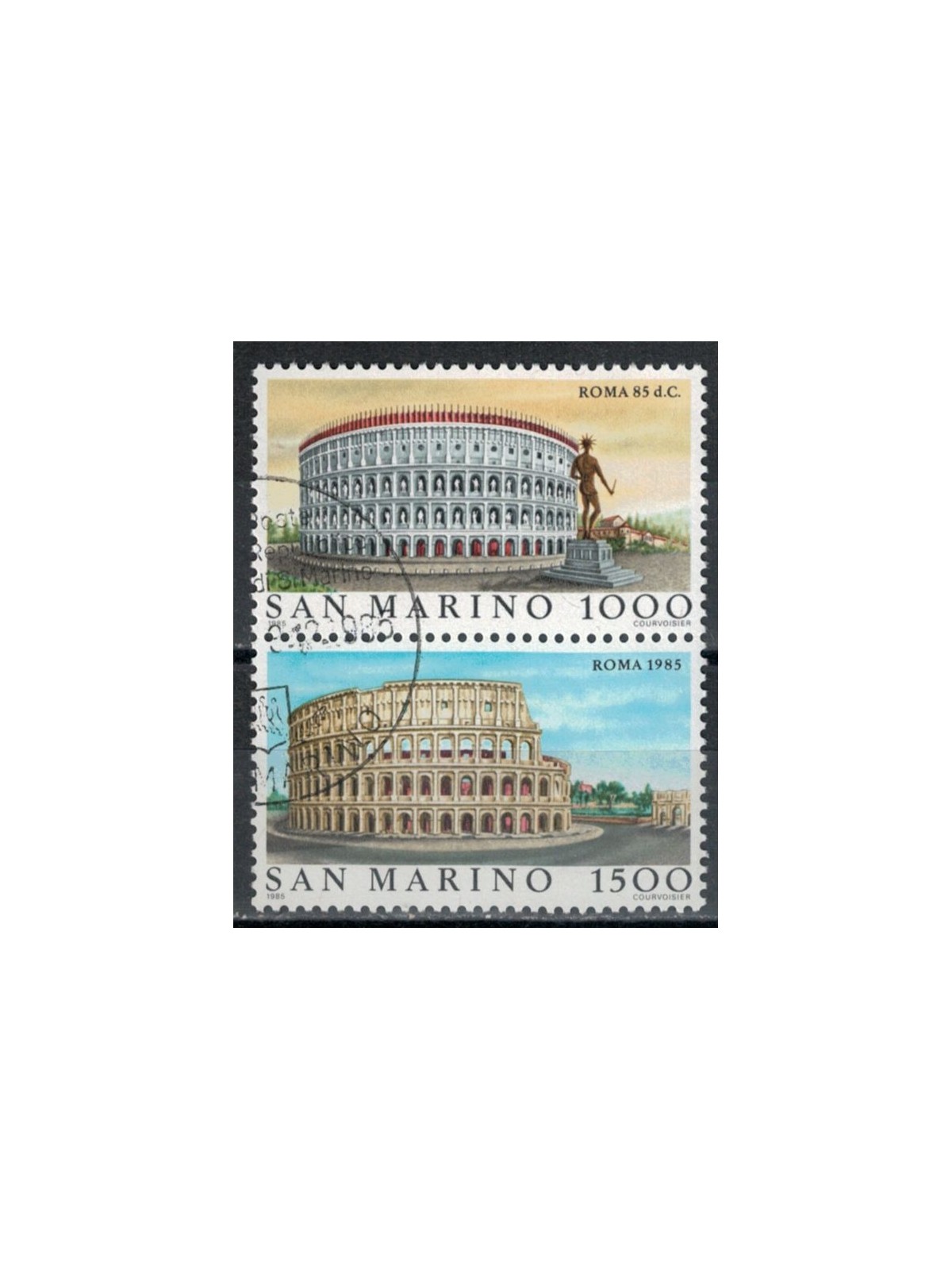 SAN MARINO 1985 Views of Rome 2v us