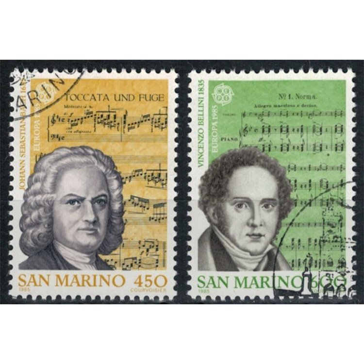 SAN MARINO 1985 Europa 2v us