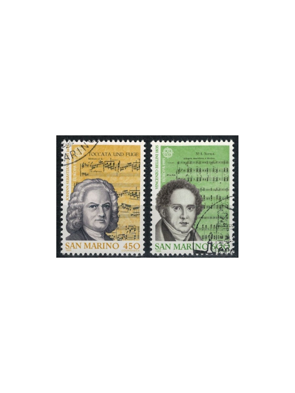 SAN MARINO 1985 Europa 2v us