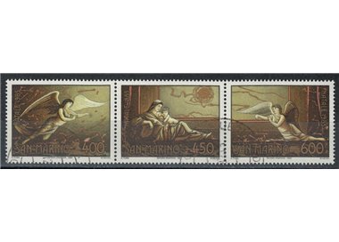 SAN MARINO 1985 Christmas 3v us