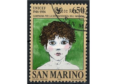 SAN MARINO 1986 Anniversary of Unicef us
