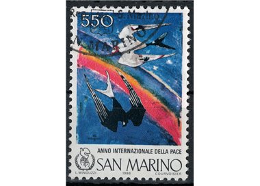SAN MARINO 1986 Year of Peace us