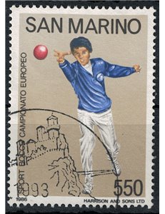 SAN MARINO 1986 US Bowls Championship