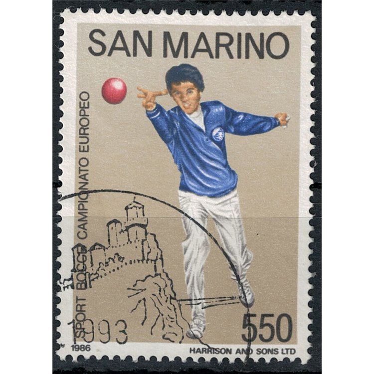 SAN MARINO 1986 US Bowls Championship