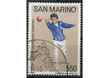 SAN MARINO 1986 US Bowls Championship