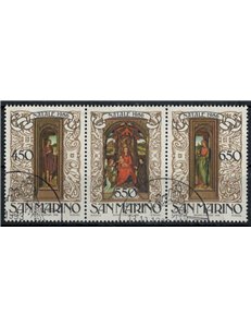 SAN MARINO 1986 Christmas 3v us