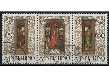 SAN MARINO 1986 Christmas 3v us