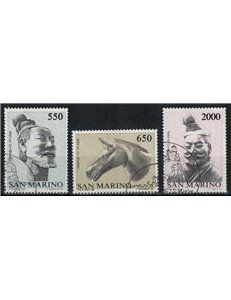 SAN MARINO 1986 Official Relations China-San Marino 3v us