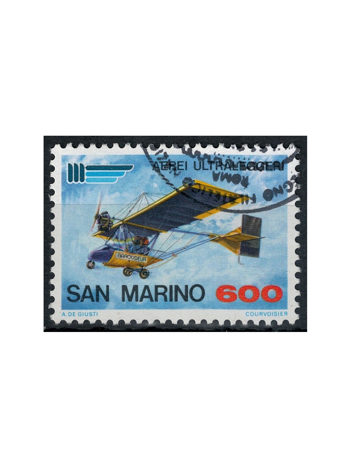 SAN MARINO 1987 US ultralight aircraft