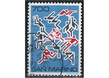 SAN MARINO 1987 Giochi del Mediterraneo us