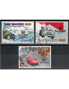 SAN MARINO 1987 Competizioni automobilistiche 3v us