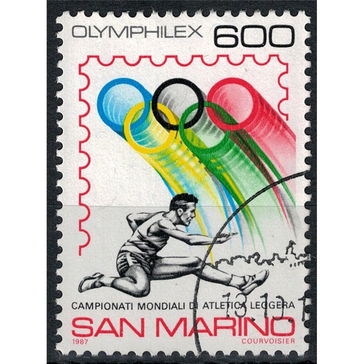 SAN MARINO 1987 Olymphilex us