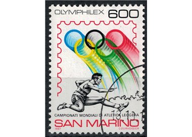 SAN MARINO 1987 Olymphilex us