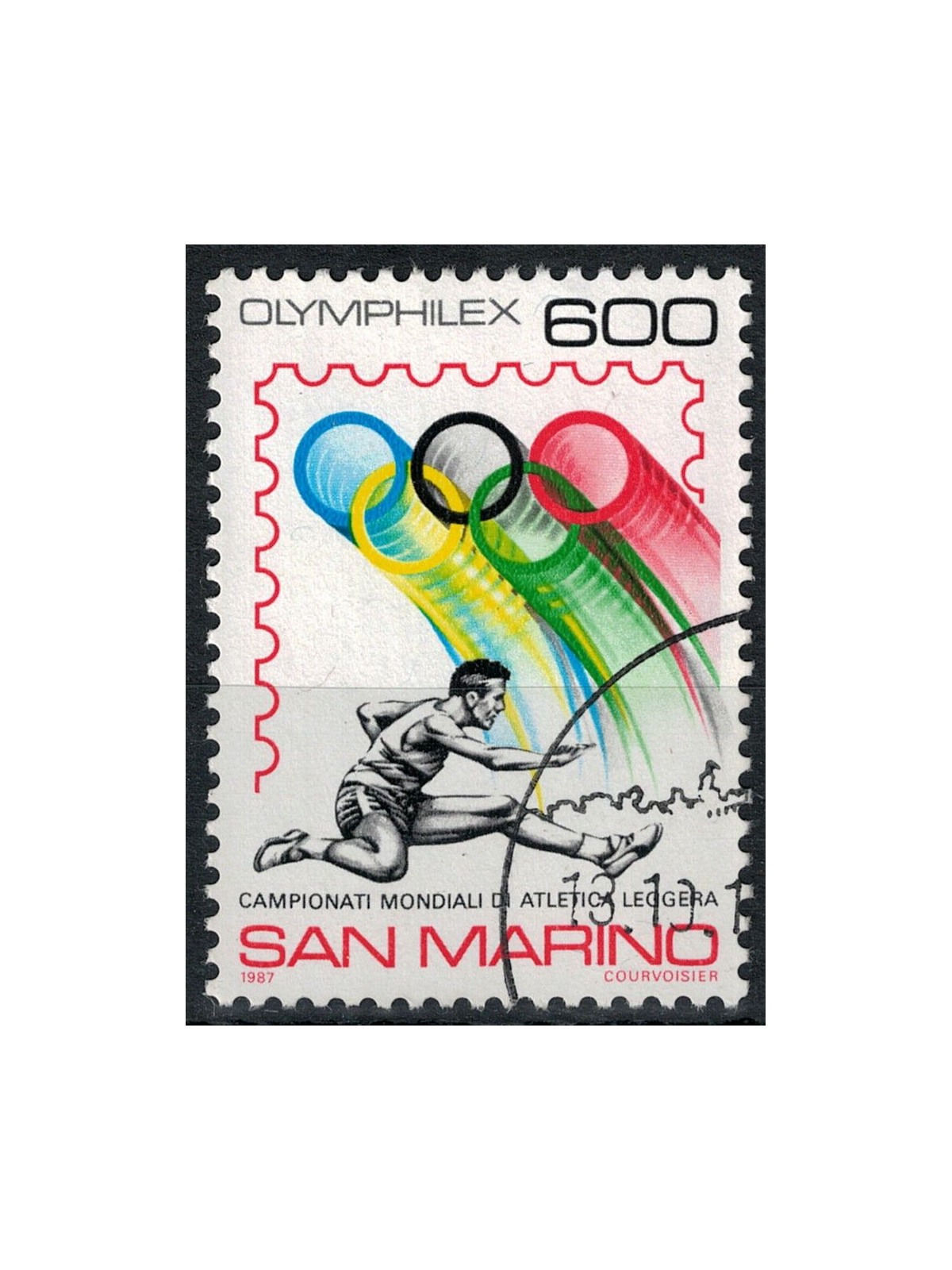 SAN MARINO 1987 Olymphilex us
