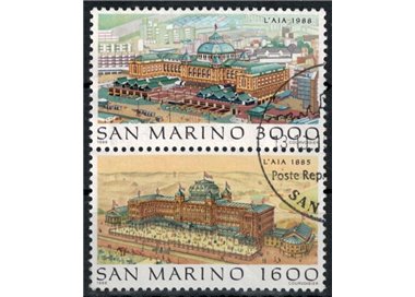 SAN MARINO 1988 Views of The Hague 2v us