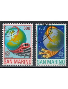 SAN MARINO 1988 Europa 2v us