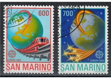 SAN MARINO 1988 Europa 2v us
